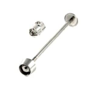 Pitlock anti-theft device set 04 front wheel