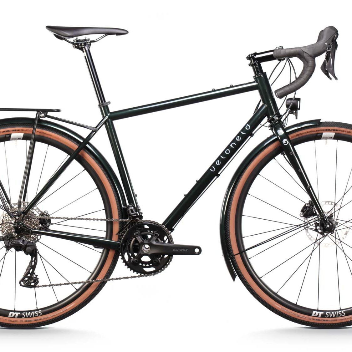 veloheld.iconX Gravelbike in Tourist Ausstattung