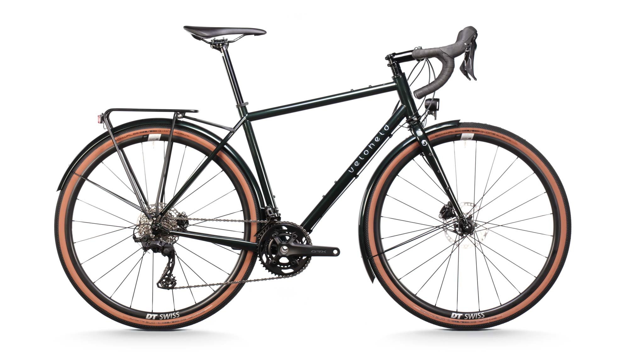 veloheld.iconX Gravelbike in Tourist Ausstattung