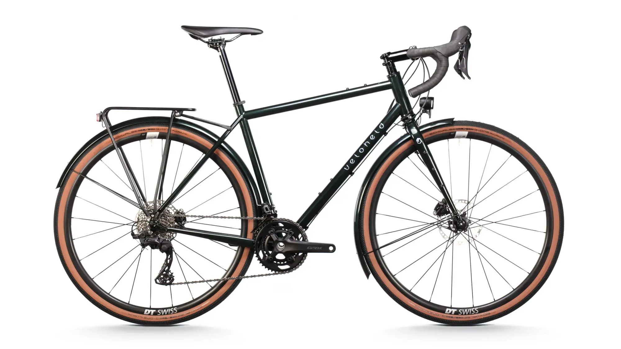 veloheld.iconX Gravelbike in Tourist Ausstattung