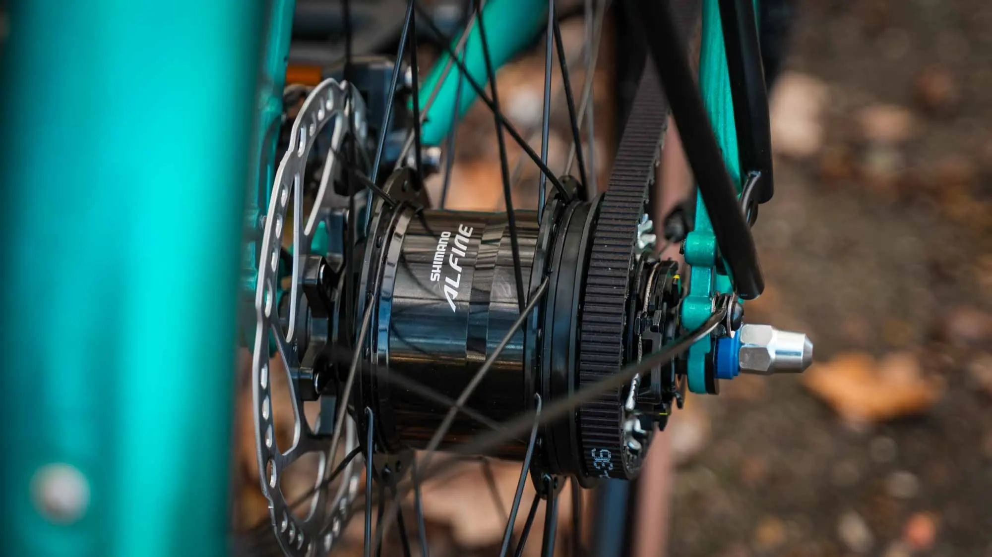 veloheld.alleyX Tourist Hub Gear Shimano Alfine