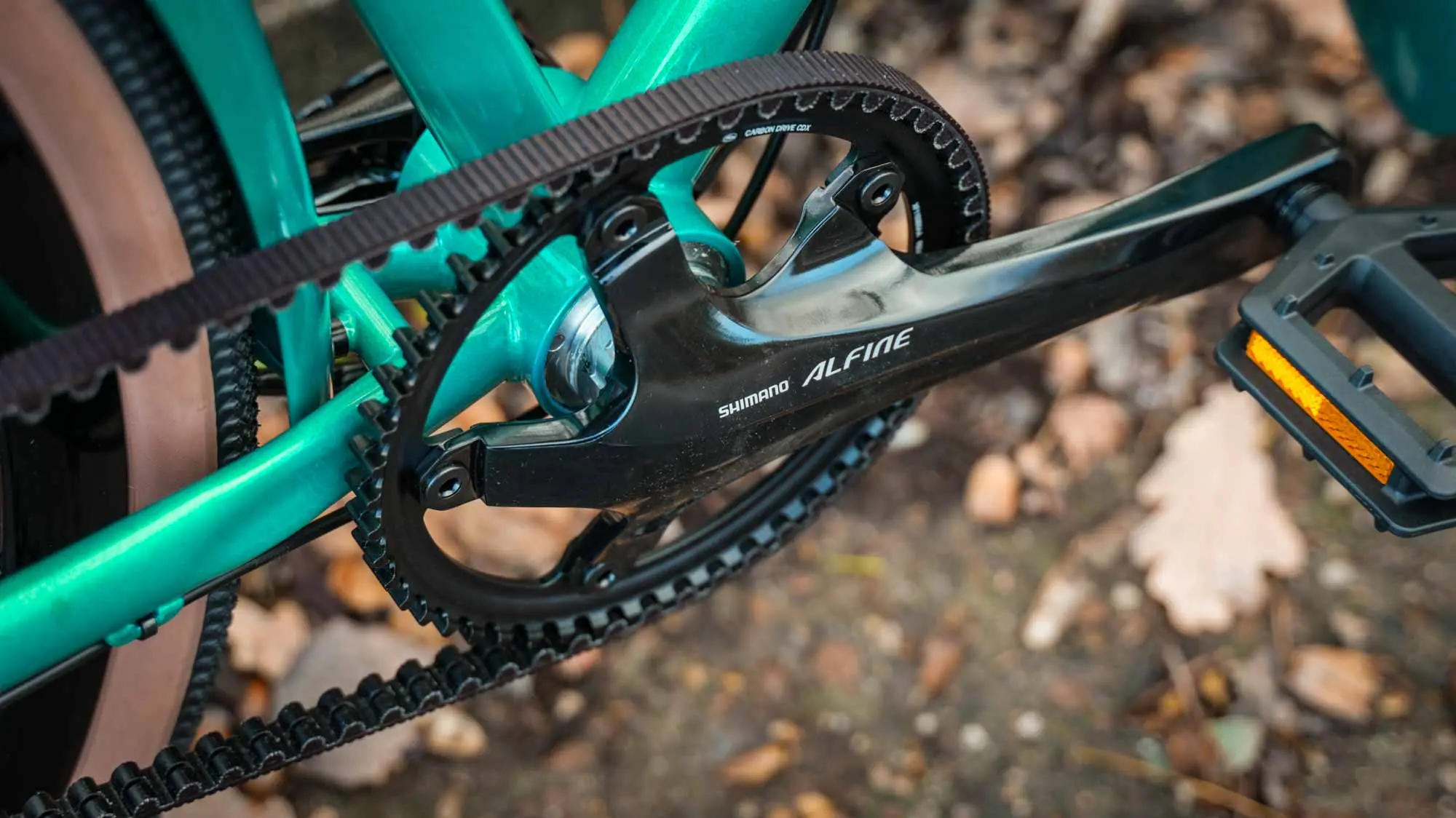 veloheld.alleyX Tourist belt drive and pedals