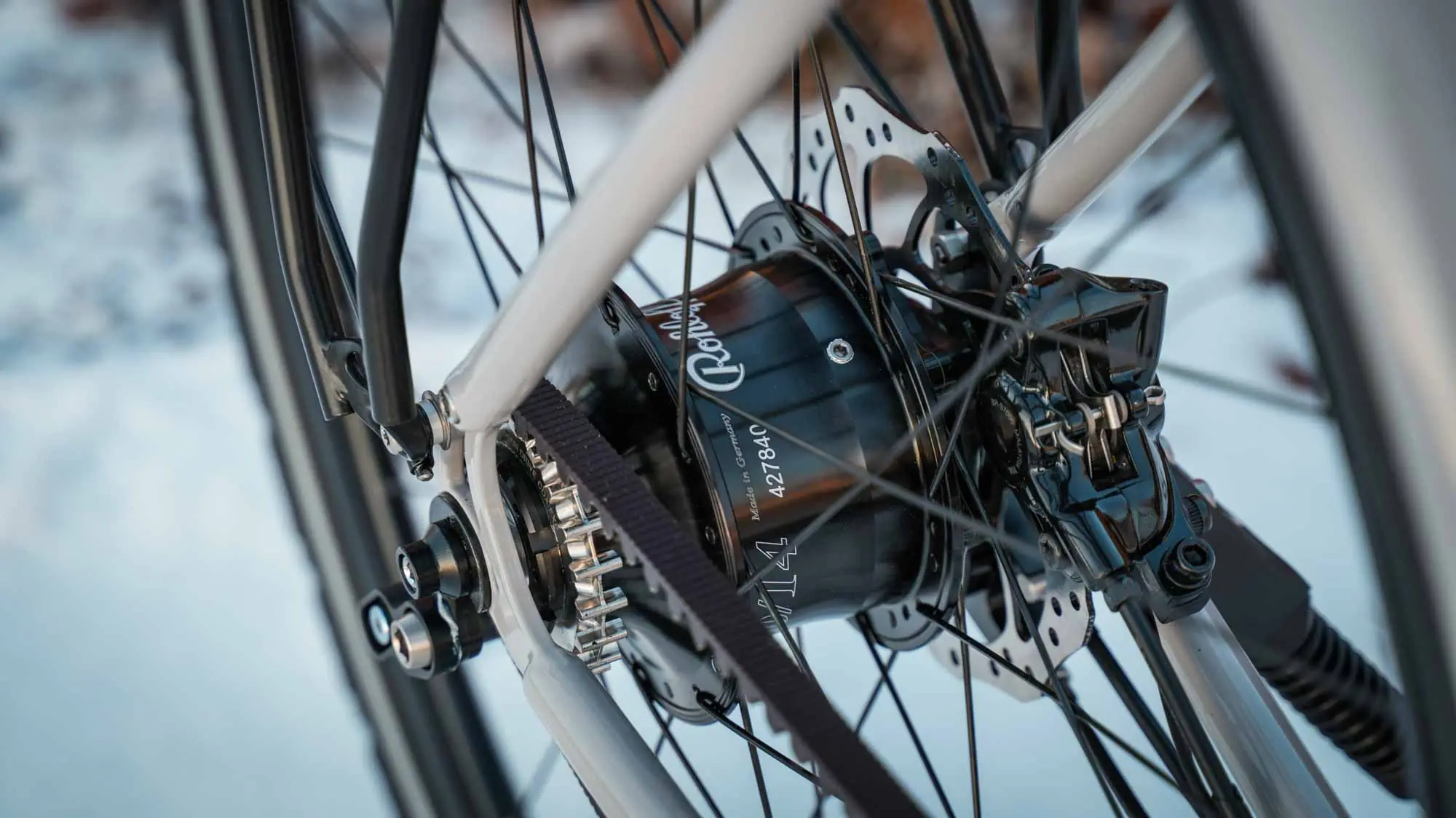 veloheld.lane urban bike with Rohloff hub